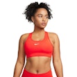 Nike Swoosh Medium-Support Sports Bra Femme Red
