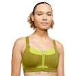 Nike Alpha Dri-FIT High-Support Front-Zip Bra Femme Green