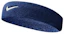 Nike Swoosh Hoofdband Unisex Blå