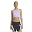 adidas Adizero Crop Tank Women Purple