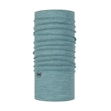 Buff Lightweight Merino Wool Solid Pool Blau