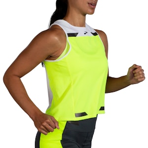 Brooks Run Visible Back-to-Front Singlet Damen