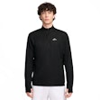 Nike Dri-FIT Trail Half Zip Shirt Herren Schwarz