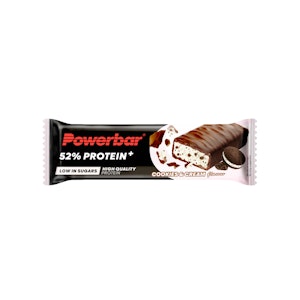 Powerbar Protein Plus 52% Bar Cookies & Cream 50 gram  Powerbar Protein Plus 52% Bar Cookies & Cream 50 gram