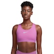 Nike Dri-FIT Swoosh High-Support Sports Bra Dame Pink