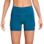 Nike Swift Dri-FIT High-Rise 4 Inch Short Tights Femme Bleu