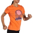 Brooks Distance T-shirt 2.0 Dame Orange