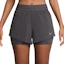 Nike Swift Dri-FIT Mid-Rise 2-in-1 Shorts Dame Grå