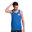 SAYSKY Zig Zag Flow Air Singlet Herr Blau