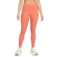 Nike One Mid-Rise 7/8 Tight Dame Rosa