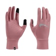 Nike Fleece Run Gloves Dam Rosa
