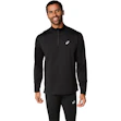 ASICS Core 1/2 Zip Winter Shirt Homme Noir