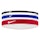 Nike Flex Classic Mixed Width Headbands 3-Pack Unisex Mehrfarbig