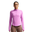 Nike Swift Dri-FIT Half Zip UV Shirt Dam Rosa