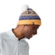 Brooks Heritage Pom Beanie Unisex Mehrfarbig