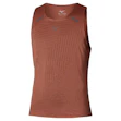 Mizuno Tech Light Singlet Herr Braun