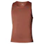 Mizuno Tech Light Singlet Men Brown