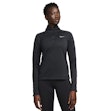 Nike Dri-FIT Pacer Half Zip Shirt Damen Black