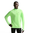 Nike Stride Dri-FIT Half Zip Mid Layer Men Limonengrün