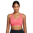 Nike Swoosh Dri-FIT Medium Support Padded Sports Bra Dam Rosa