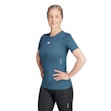 adidas TechFit Training T-shirt Dam Blau