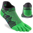 Injinji Ultra Run No-Show Socks Unisexe Vert