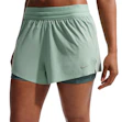 Nike Swift Dri-FIT Mid-Rise 2-in-1 Shorts Damen Grün