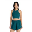 New Balance RC Elite Storage Crop Tank Women Türkis