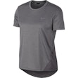 Nike Miler T-shirt Dame Grey