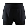 Craft ADV Essence 2in1 Shorts Dam Schwarz