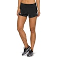 ASICS Road 3.5 Inch Short Dame Schwarz