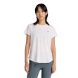 New Balance Sport Core Heather T-Shirt Dame Creme