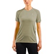 Odlo Essential Seamless Crew Neck T-shirt Women Grün