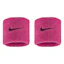 Nike Swoosh Classic Wristbands 2-Pack Unisex Lyserød