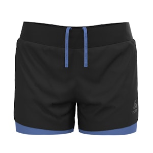 Odlo Zeroweight 3 Inch 2-In-1 Short Dame