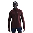 Nike Stride Dri-FIT Half Zip Mid Layer Homme Rot
