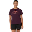 ASICS FujiTrail Logo T-shirt Femme Violet