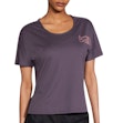 Nike City Sleek Icon Clash T-shirt Damen Purple