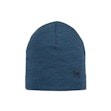 Buff Merino Midweight Beanie Unisex Blau