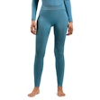 Odlo Performance Warm Eco Bottom Long Tight Femme Blau