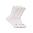 HOKA Crew Run Socks 3-Pack Unisexe White