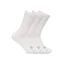 HOKA Crew Run Socks 3-Pack Unisex White
