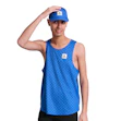 SAYSKY Zig Zag Combat Singlet Herr Blau