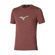 Mizuno Core Runbird T-shirt Men Braun