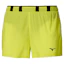 Mizuno Tech Light 1.5 Inch Split Shorts Herren Neongelb