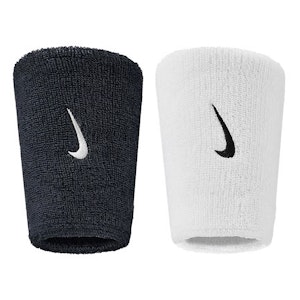 Nike Swoosh Classic Doublewide Wristbands 2-Pack Unisex Nike Swoosh Classic Doublewide Wristbands 2-Pack Unisex