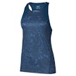 Mizuno Active DryAeroFlow Graphic Tank Top Women Blau