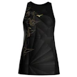 Mizuno Active DryAeroFlow Graphic Tank Top Femme Schwarz