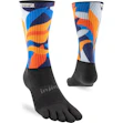 Injinji Spectrum Trail Midweight Crew Socks Unisex Multi
