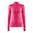 Craft Core Dry Active Comfort 1/2 Zip Shirt Femme Rosa